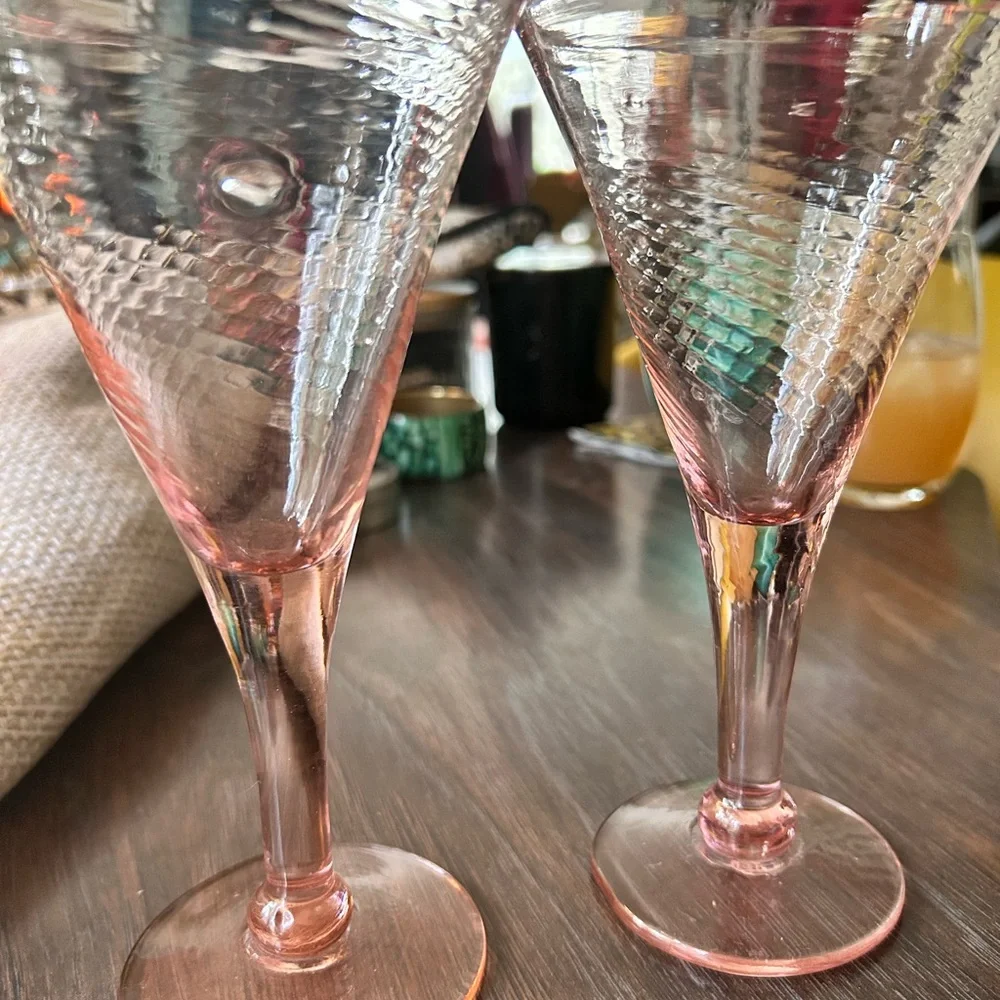 Vintage cocktail, glasses